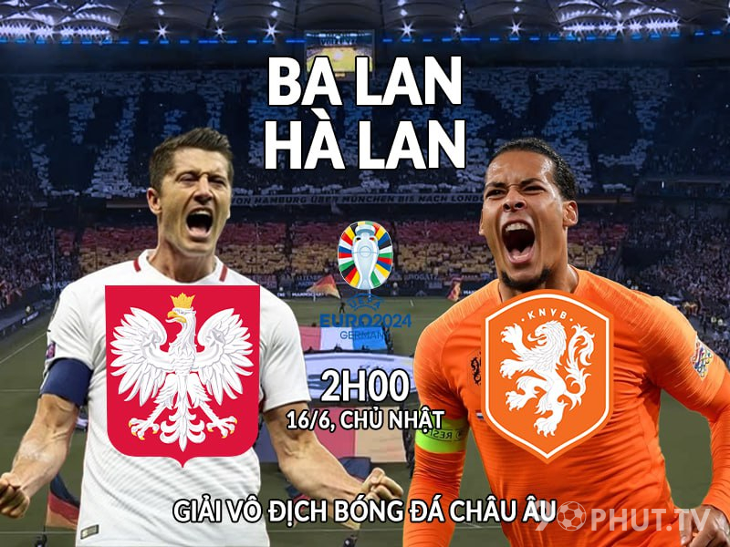 Soi kèo Ba Lan vs Hà Lan
