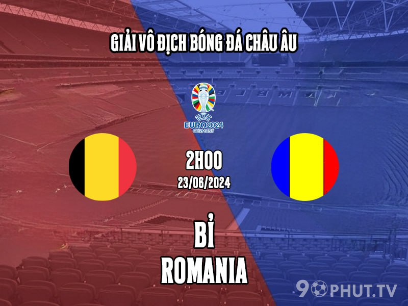 Soi kèo Bỉ vs Romania