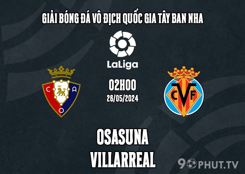 Soi kèo Osasuna vs Villarreal