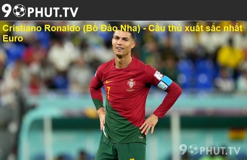 Cristiano Ronaldo (Bồ Đào Nha) - Cầu thủ xuất sắc nhất Euro