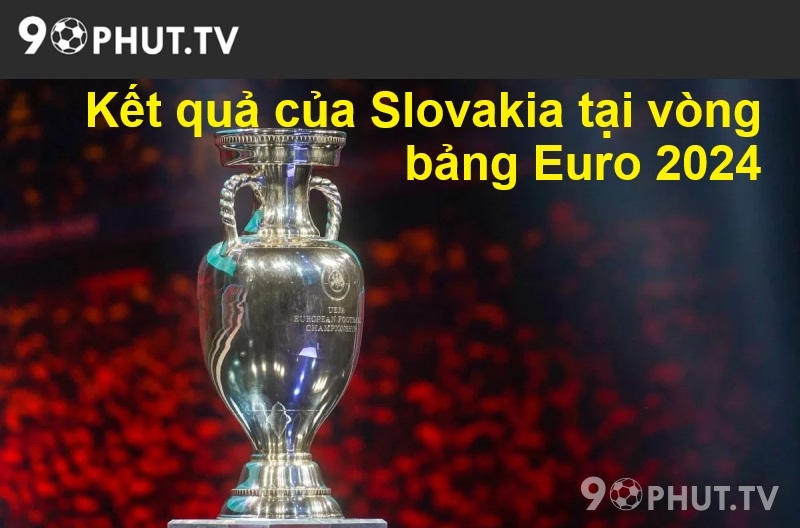 Kết quả của Slovakia tại vòng bảng Euro 2024
