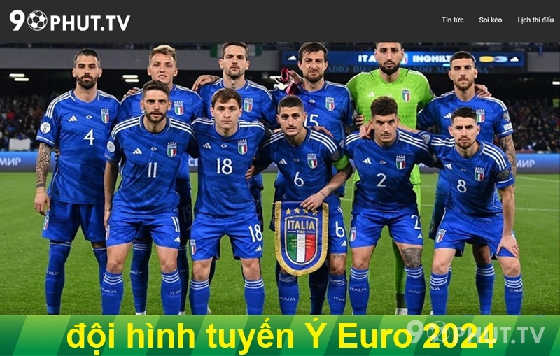 Khái quát về đội hình tuyển Ý Euro 2024