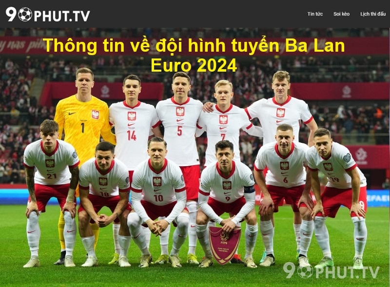 Thông tin về đội hình tuyển Ba Lan Euro 2024