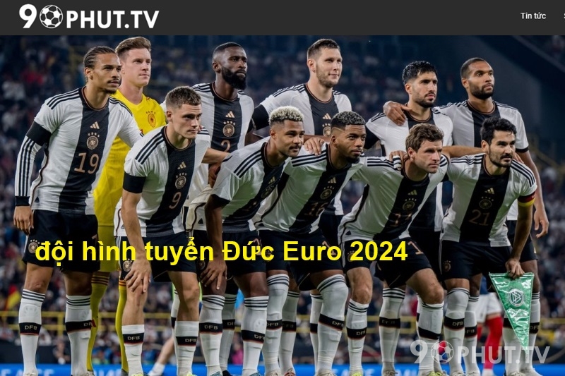 đội hình tuyển Đức Euro 2024