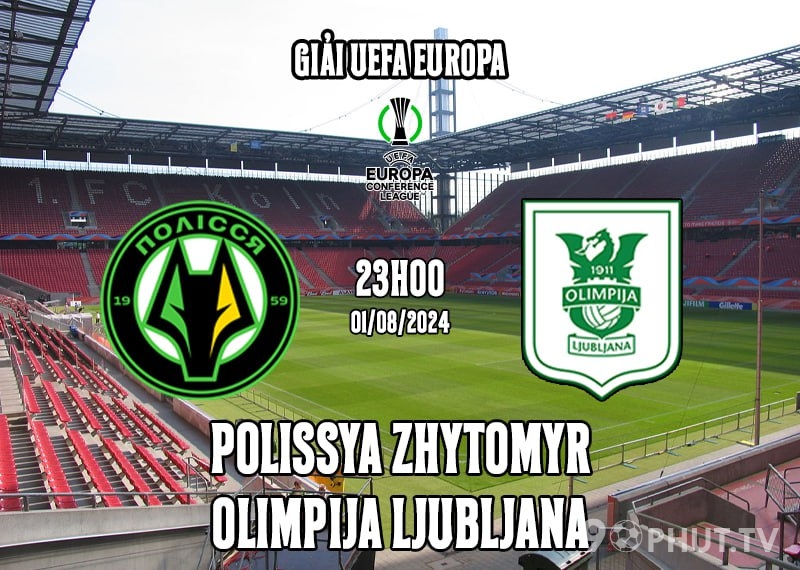 Polissya Zhytomyr vs Olimpija Ljubljana