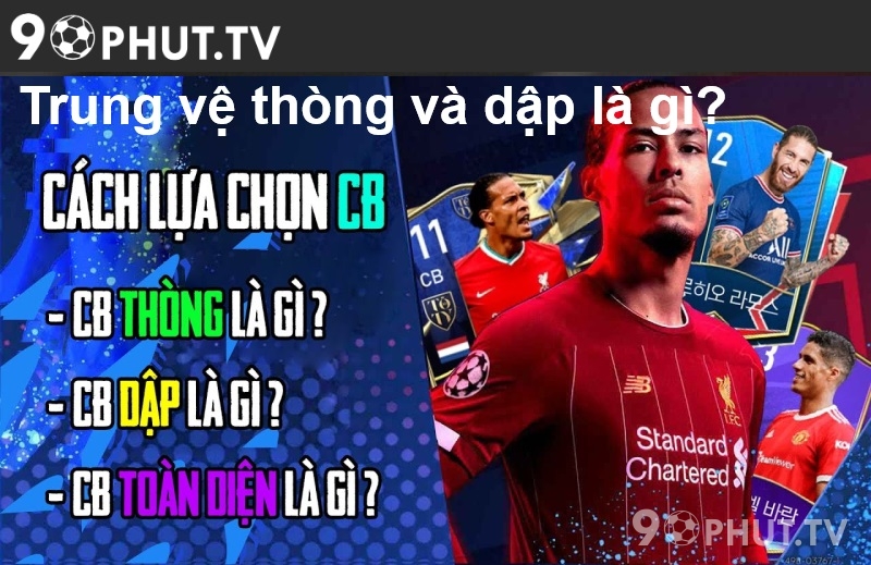 Trung vệ thòng và dập là gì?