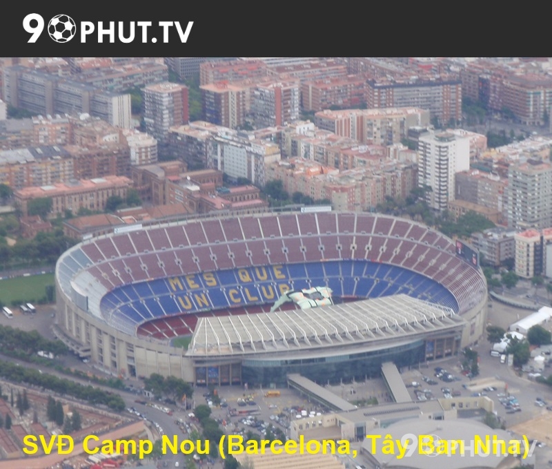 SVĐ Camp Nou (Barcelona, Tây Ban Nha)